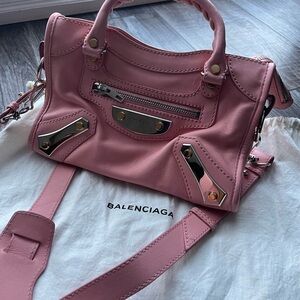 Balenciaga Pink Satchel Bag